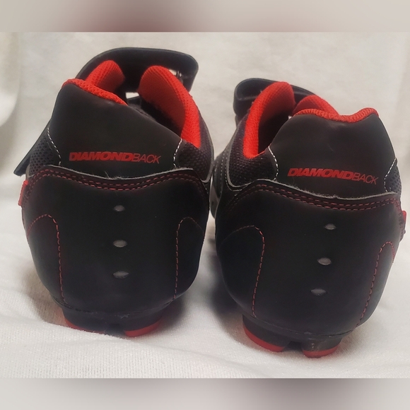 Diamond Back Size Mens 13 Cycling Shoes‎ Red And Black Vent Composite Pro - Picture 5 of 12